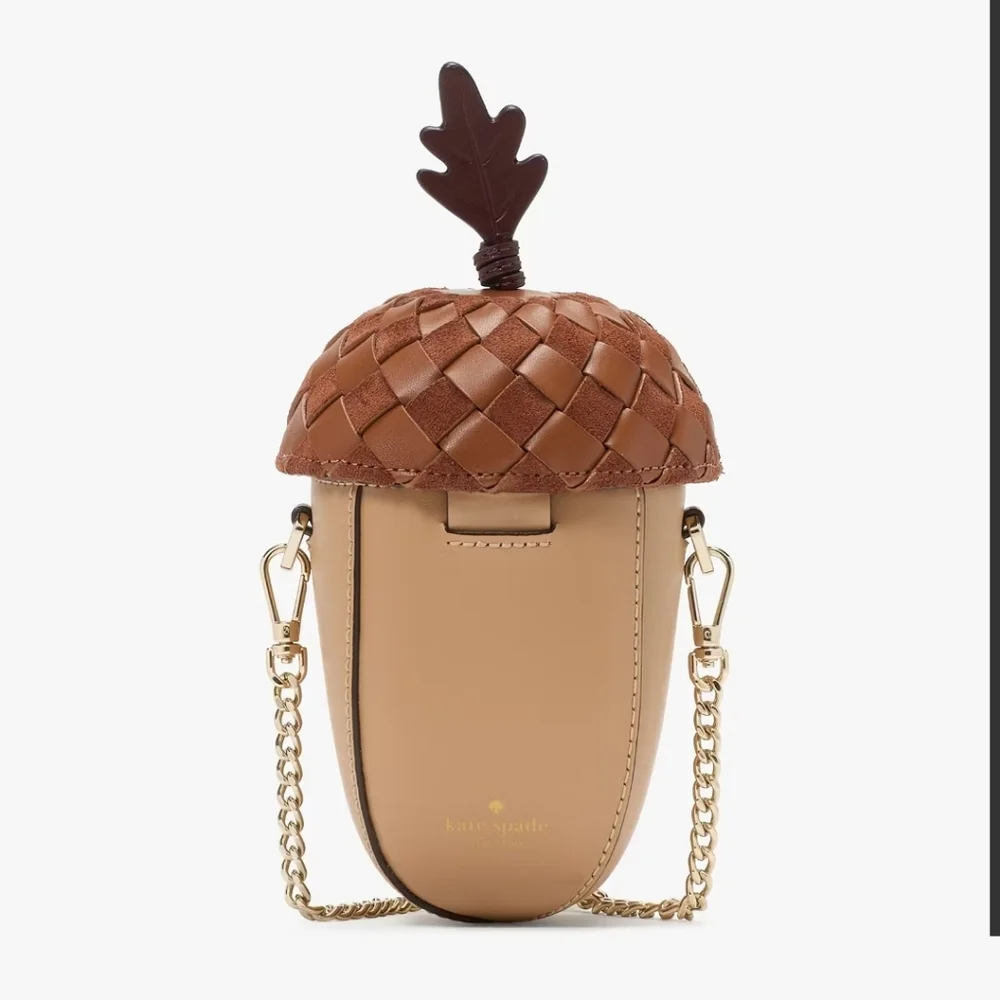 Kate Spade 3d Acorn Crossbody, Brown Multi - Picture 5 of 5